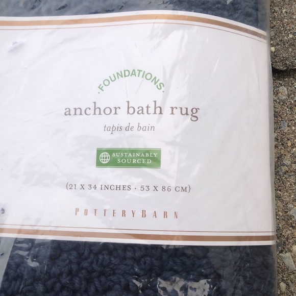 Pottery Barn Anchor Bath Rug - Picture 4 of 9